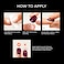imPRESS Kiss Impress No Glue Mani Press On Nails Color FX Late Night Pink Short Size Squoval Shape Includes 30 Nails Prep Pad Instructions Sheet 1 Manicure Stick 1 Mini File