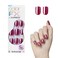 imPRESS Kiss Impress No Glue Mani Press On Nails Color FX This City Red Short Size Squoval Shape Includes 30 Nails Prep Pad Instructions Sheet 1 Manicure Stick 1 Mini File