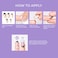 imPRESS Kiss Impress No Glue Mani Press On Nails Premium Memory Lane Silver Medium Size Coffin Shape Includes 30 Nails Prep Pad Instructions Sheet 1 Manicure Stick 1 Mini File