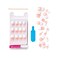KISS Kiss Salon Acrylic French 28 Count Long Length Nude Pack of 2