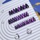 KQueenest Purple Cat Eye Press on Nails Almond Shape 30 Pcs Black Glitter Fake Nails Medium Thick Dark Sparkly Nails Press on Shiny Acrylic Nails Cute Bling Stick on Nails for Women Manicure