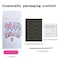 Tezocr Leopard Print Press on Nails Cute Fake Nails with Charms Long Coffin Nails Supply Full Cover False Nails for Women 24 Pcs Coffin Nails Press on Nails Leopard Print Fake Nails
