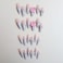Tezocr Leopard Print Press on Nails Cute Fake Nails with Charms Long Coffin Nails Supply Full Cover False Nails for Women 24 Pcs Coffin Nails Press on Nails Leopard Print Fake Nails