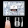 Luckyfairy Medium Square Nail Tips 240pcs Soft Gel PreShaped Acrylic Fake Nails Half Matte Full Cover Clear Gelly Press on Flase Nail Tips for Extension Nail Manicure Home DIY 12 Sizes Gelly Tips