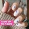 Olive & Olive June Classic Super Stick Mani Press On Nails No Glue Needed 32 Tab Nails 16 Sizes NonToxic Tabs Easy OnOff NonDamaging Realist Look 7Day Wear Short Round Mod Flowers