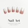 TOGZOM Ombre Square Press on Nails Short Fake Nails Chrome Acrylic Nails Glossy Gradation False Nails Gel Glue on Nails Stick on Nails for Women Girls Manicure 24 Pcs