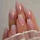 RUPOFUZA Long Press on Nails Coffin Fake Nails with Pink White Ombre A Little Bit of Glitter Designs Acrylic Nails Press ons Artificial False Stick on Nails for Women 30Pcs