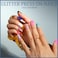 Teenitor 24Pack Short Press On Nails 576Pcs Short Square Press On Nails Matte Glossy Glitter French Nails 12 Sizes Fake Nails With Glue
