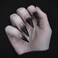 SINHOT Stiletto Press on Nails Extra Long Fake Nails with Glue Glossy False Nails with Black Gradient Designs Full Cover Almond Acrylic Nail 24pcs