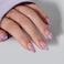 BTArtbox French Tip Press On Nails LampCurable Chrome Short Almond Press On Nails with Glue for Women SemiTransparent Soft Gel Glue On Nails in 16 Sizes 32 Stick On Nails Kit Mermaid Tail