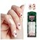 imPRESS WICKED X Press On Nails New Improved Adhesive Up To 10 Day Hold Beautifical White Medium Oval Includes 30 Fake Nails 1 Prep Pad 1 Manicure Stick 1 Mini File