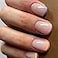 DANMANR Square Press on Nails Short Fake Nails French Acrylic Full Cover False Nails for Women and Girls 24PCS Multicolour
