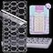 BTArtbox Nail Adhesive Tabs for Press On Nails 10 Sheets 15 Sizes Ultra Thin Waterproof Nail Stickers for Fake Nails 300PCS Double Sided Jelly Nail Sticky Tabs for Manicure