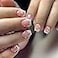 MABKJLF Press on Nails Extra Short Square French Tip Fake Nails Full Cover Glue on Nails Rhinestones False Nails White Acrylic Press on Nails Stick on Nails Artificial Nails for Women Girls 24 Pcs