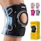CAMBIVO ELITE Knee Brace with Side Stabilizers Open Patella Gel Pad for Knee Pain Meniscus ACL MCL Arthritis Relief Breathable Adjustable Knee Support for Men and WomenPlease Check Size Chart