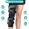 DOUKOM Doukom Knee Brace Undersleeve Protective Leg Sleeve Liner for Sensitive Skin Chafing Prevention Comfort Tapered Compression Shield for PostSurgery Recovery and Sports Activity Fits Men Women Bl