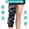 DOUKOM Doukom Knee Brace Undersleeve Protective Leg Sleeve Liner for Sensitive Skin Chafing Prevention Comfort Tapered Compression Shield for PostSurgery Recovery and Sports Activity Fits Men Women Bl