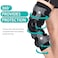 DOUKOM Doukom Knee Brace Undersleeve Protective Leg Sleeve Liner for Sensitive Skin Chafing Prevention Comfort Tapered Compression Shield for PostSurgery Recovery and Sports Activity Fits Men Women Bl