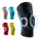 LP SUPPORT LP Support 170XT Premium Compression Knee Sleeve with Silicone Patella Pad Bilateral Stays Breathable Joint Stability Injury Prevention Brace for Running Basketball Pro Sports Black Extra L