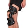 Komzer OA Unloader Knee Brace for Osteoarthritis Pain Relief Adjustable ROM Lateral Medial Joint Offloading Orthopedic Leg Support Stabilizer for Men Women Walking Post Op Recovery Left Black