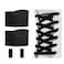 Alegrianan No Tie Shoelaces Elastic Shoelaces for AdultsKidsElastic No Tie Shoe Laces Black