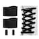 Alegrianan No Tie Shoelaces Elastic Shoelaces for AdultsKidsElastic No Tie Shoe Laces Black