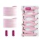 Alegrianan No Tie Shoelaces Elastic Shoelaces for AdultsKidsElastic No Tie Shoe Laces Pink