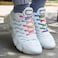 anan520 2 Pairs Elastic No Tie Shoelaces for Adults and KidsTieless Elastic Shoe Laces for Sneaker Rainbow