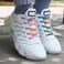 anan520 2 Pairs Elastic No Tie Shoelaces for Adults and KidsTieless Elastic Shoe Laces for Sneaker Rainbow