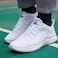 anan520 2 Pairs Elastic No Tie Shoelaces for Adults and KidsTieless Elastic Shoe Laces for Sneaker White