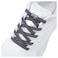 anan520 Elastic Shoe Laces Elastic No Tie Shoelaces for Adults Kids Shoes Dark Gray