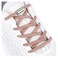 anan520 Elastic Shoe Laces for Kids and Adults SneakersElastic No Tie Shoelaces Soft Pink