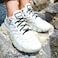 anan520 Elastic Shoelaces NoTie Lacing System for Kids and Adult Shoes Elastic Shoe laces for Sneakers White