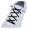 anan520 Tieless Elastic Shoe Laces Elastic No Tie Shoelace for Kids and Adults Sneakers Black