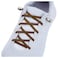 anan520 Tieless Elastic Shoe Laces Elastic No Tie Shoelace for Kids and Adults Sneakers Brown