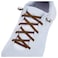 anan520 Tieless Elastic Shoe Laces Elastic No Tie Shoelace for Kids and Adults Sneakers Brown