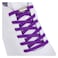 anan520 Tieless Elastic Shoe Laces No Tie Shoelaces for KidsAdults Purple