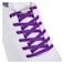 anan520 Tieless Elastic Shoe Laces No Tie Shoelaces for KidsAdults Purple