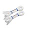 AOMIDI 2 Pair Flat Shoelaces 516 for sneakers and converse shoelaces replacements 54 inches 137 cm White