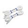 AOMIDI 2 Pair Flat Shoelaces 516 for sneakers and converse shoelaces replacements 54 inches 137 cm White