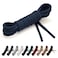Benchmark Basics 30 Navy Blue Dress Shoe Laces Round Waxed Shoestrings for Shoes Boots 110 25mm Diameter 1 Pair