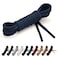 Benchmark Basics 30 Navy Blue Dress Shoe Laces Round Waxed Shoestrings for Shoes Boots 110 25mm Diameter 1 Pair