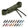 Benchmark Basics Round Waxed Cotton Shoe Laces 2mm 564 Width 27 30 33 36 39 Available in 18 Colors 27 Inches Army Green