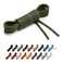 Benchmark Basics Round Waxed Cotton Shoe Laces 2mm 564 Width 27 30 33 36 39 Available in 18 Colors 27 Inches Army Green