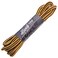 Birch 15 Thick Tough and Heavy Duty Round Boot Laces for Boots and Hiking Shoes 45115cmS YellowBrown