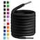 Birch Oval Shoelaces 27 Colors Half Round 14 Shoe Laces 4 Different Lengths 295 75cm S Black