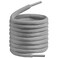 Birch Oval Shoelaces 27 Colors Half Round 14 Shoe Laces 4 Different Lengths 37 94cm M Gray