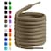 Birch Oval Shoelaces 27 Colors Half Round 14 Shoe Laces 4 Different Lengths 56 142cm XL Taupe Tan