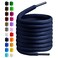 Birch Oval Shoelaces 27 Colors Half Round 14 Shoe Laces 4 Different Lengths 56142cm XL Navy