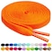 Birch Shoelaces in 27 Colors Flat 516 Shoe Laces in 4 Different Lengths 295 75cm Neon Orange